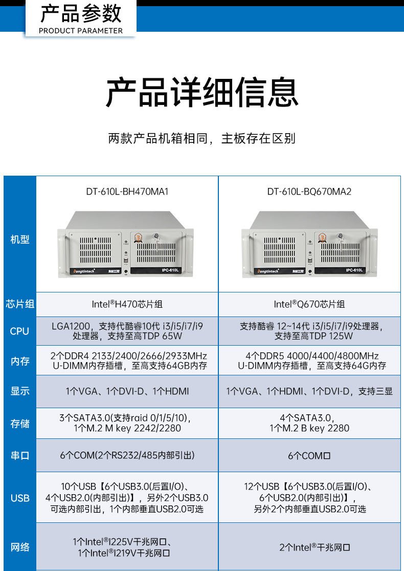 酷睿14代工控機,12USB3.0,2網(wǎng)口機器視覺/AGV調度控制主機,DT-610L-BQ670MA2.jpg